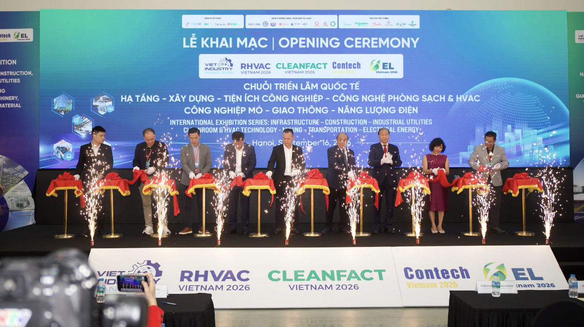 Lễ khai mạc Contech Vietnam 2026 - Ảnh: BTC
