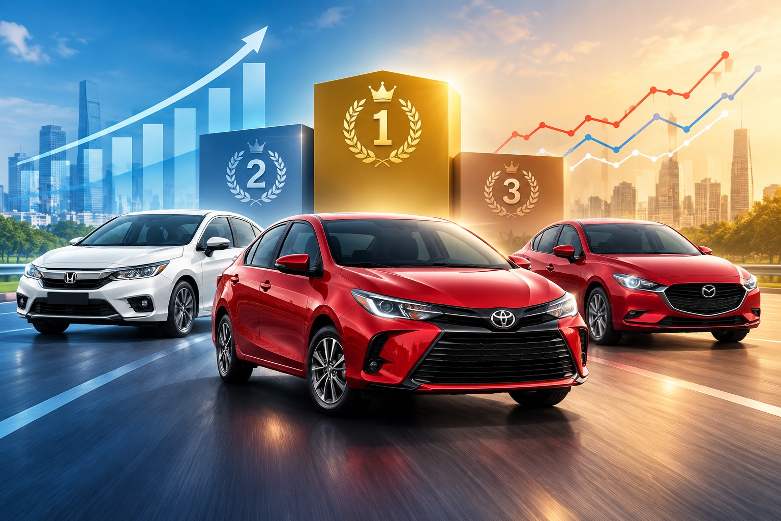 Cục diện sedan cỡ B 8 tháng đầu năm 2026: Vì sao Toyota Vios vẫn khó bị lật đổ?