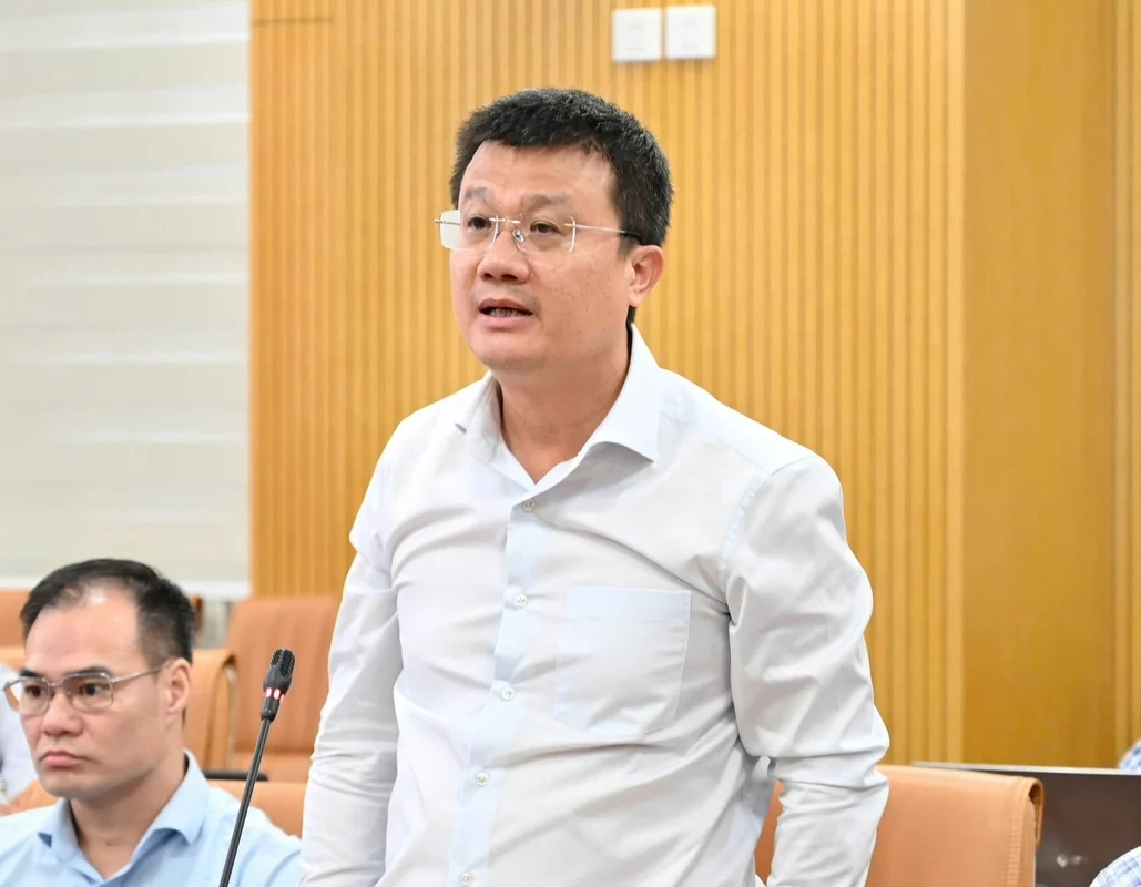 Ông Nguyễn Tuấn Quang cho biết theo quy định, chỉ có 3 loại tín chỉ các bon được giao dịch trên sàn giao dịch carbon. Ảnh: Kiều Chi