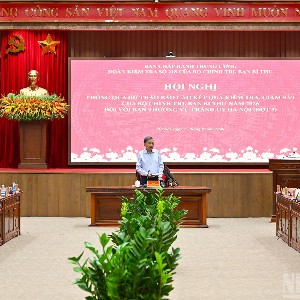 Tổng Bí thư, Chủ tịch nước Tô Lâm phát biểu chỉ đạo hội nghị. Ảnh: Nhân Dân