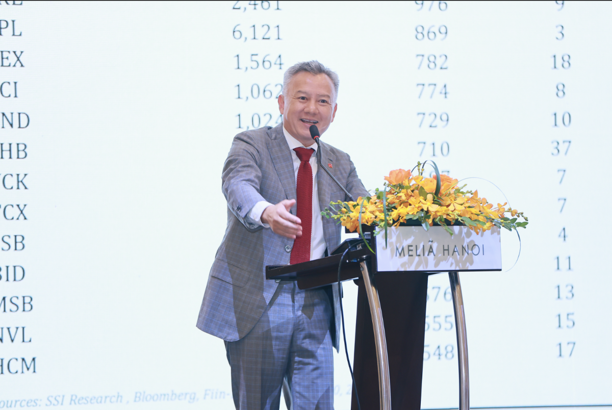 Ông Thomas Nguyen, lãnh đạo phụ trách Investment Banking, Institutional Sales & Trading tại Chứng khoán SSI.