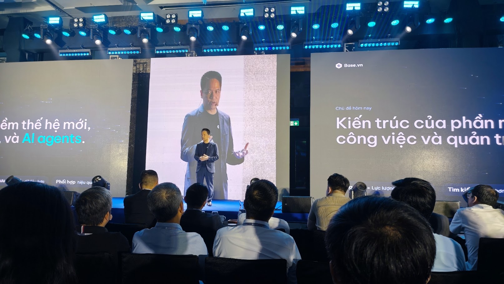 Ông Phạm Kim Hùng, Chủ tịch, CEO Base.vn:&nbsp;AI có thể tác động tới phần mềm doanh nghiệp ở một tầng sâu hơn việc bổ sung các công cụ tạo sinh hay trợ lý ảo