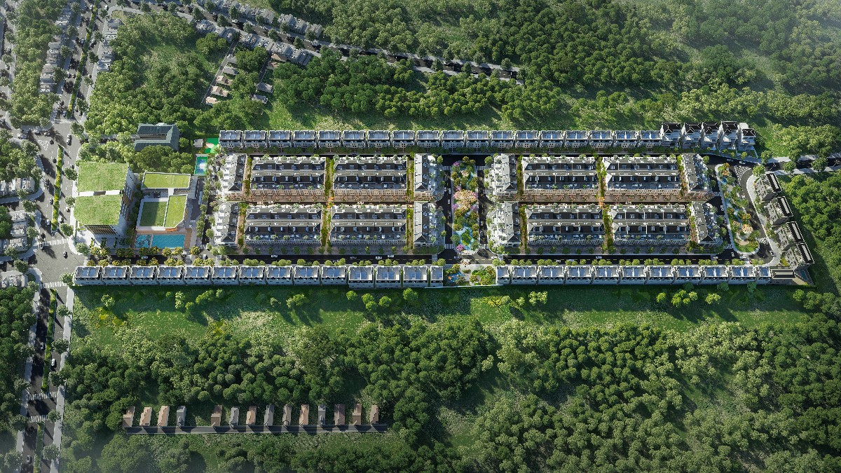 Salacia Villas được quy hoạch đề cao tính riêng tư và trải nghiệm sống.