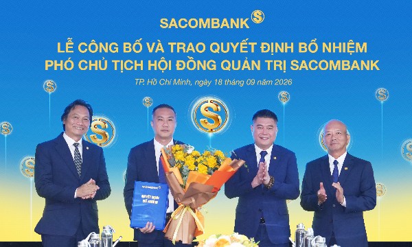 Ông Nguyễn Xuân Vũ được bầu làm Phó Chủ tịch Hội đồng Quản trị SACOMBANK