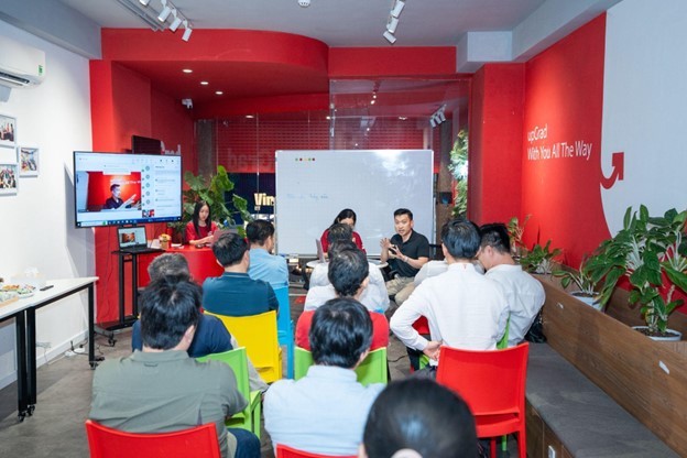Buổi gặp gỡ học viên upGrad tại Việt Nam.