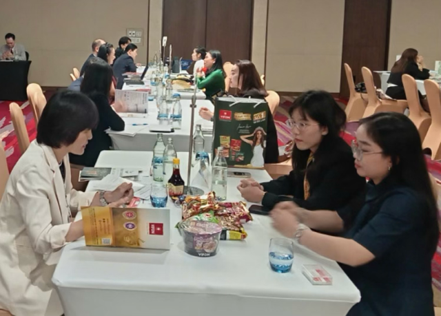 Doanh nghiệp Đà Nẵng gặp gỡ trực tiếp các đối tác nhà phân phối, hệ thống bán lẻ tiềm năng của Thái Lan. Ảnh Sở Công Thương Đà Nẵng