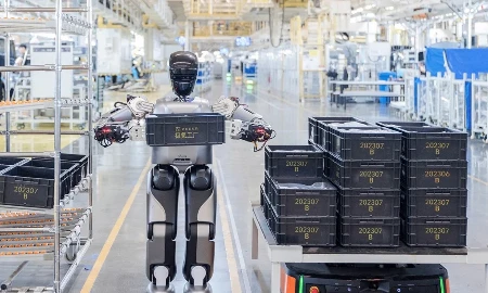 Trung Quốc dùng robot hình người để chế tạo robot hình người
