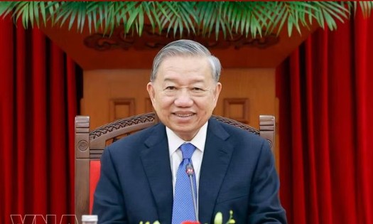 General Secretary of the Communist Party of Vietnam Central Committee and President To Lam (Photo: VNA)
