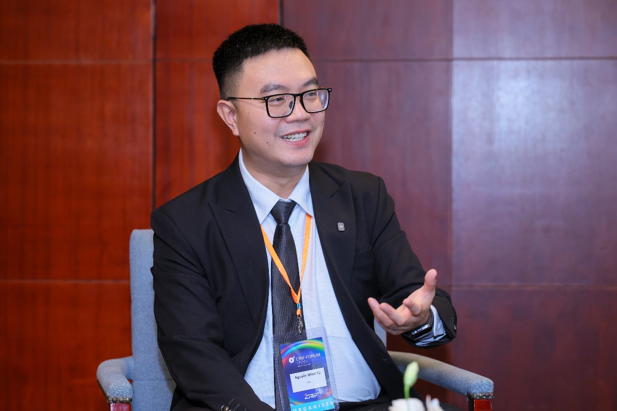 Ông Nguyễn Minh Tú, Tổng Giám đốc CRIF D&B Việt Nam - Ảnh: Hạ Chi.