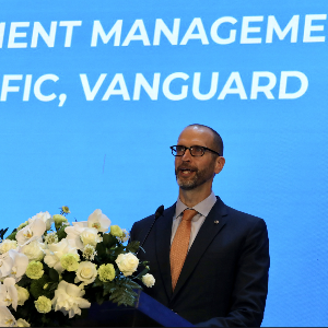 ông Duncan Burns, Giám đốc phụ trách Quản lý đầu tư và cổ phiếu toàn cầu khu vực châu Á - Thái Bình Dương của Vanguard. Ảnh: Việt Dũng.