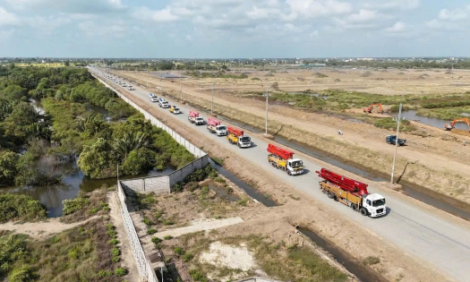 The establishment of coastal and border-gate economic zones will contribute to Dong Thap's  socio-economic development. (Photo: VOV)