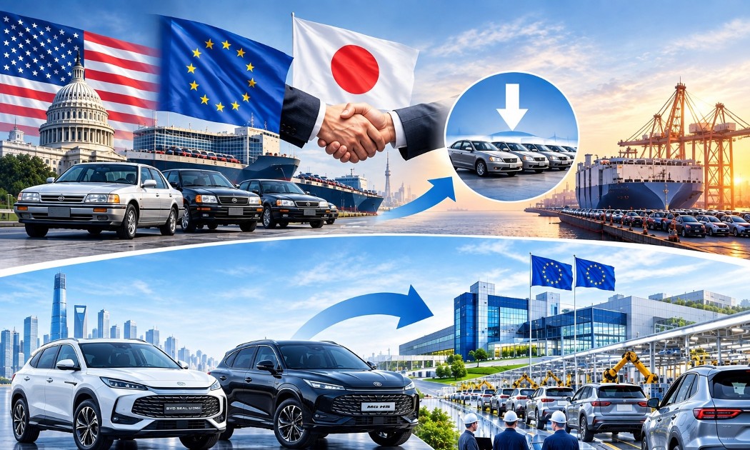 “Vá lỗ hổng” chiến lược thuế quan, châu Âu tìm cách siết dòng xe Hybrid Trung quốc