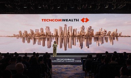 Bà Nguyễn Vân Linh - Giám đốc Ngân hàng cao cấp Techcombank.