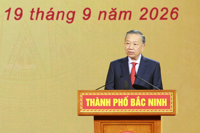 Tổng Bí thư, Chủ tịch nước Tô Lâm phát biểu chỉ đạo - Ảnh: chinhphu.vn/Nhật Bắc
