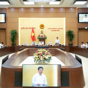Quang cảnh phiên họp. Ảnh: Cổng thông tin điện tử Quốc hội.