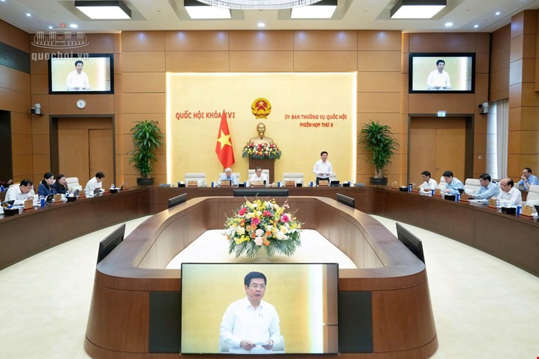 Quang cảnh phiên họp. Ảnh: Cổng thông tin điện tử Quốc hội.