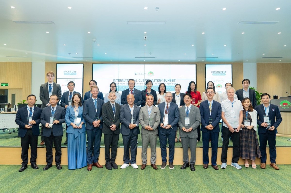 International Cleft Mastery Summit 2026 quy tụ các chuyên gia trong nước và quốc tế trong lĩnh vực điều trị khe hở môi - vòm miệng. Ảnh: Phúc Trường Minh.