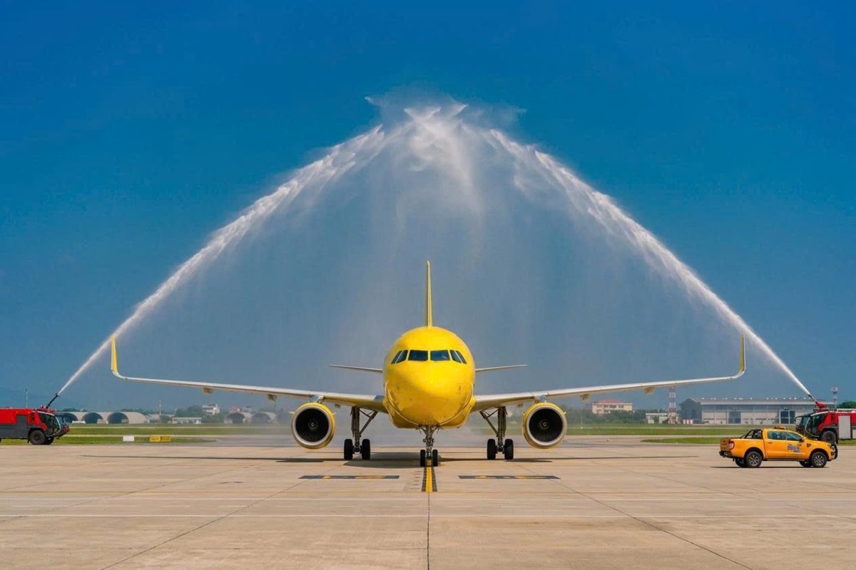 Vietravel Airlines tiếp nhận thêm tàu bay Airbus A321. Ảnh: VU.