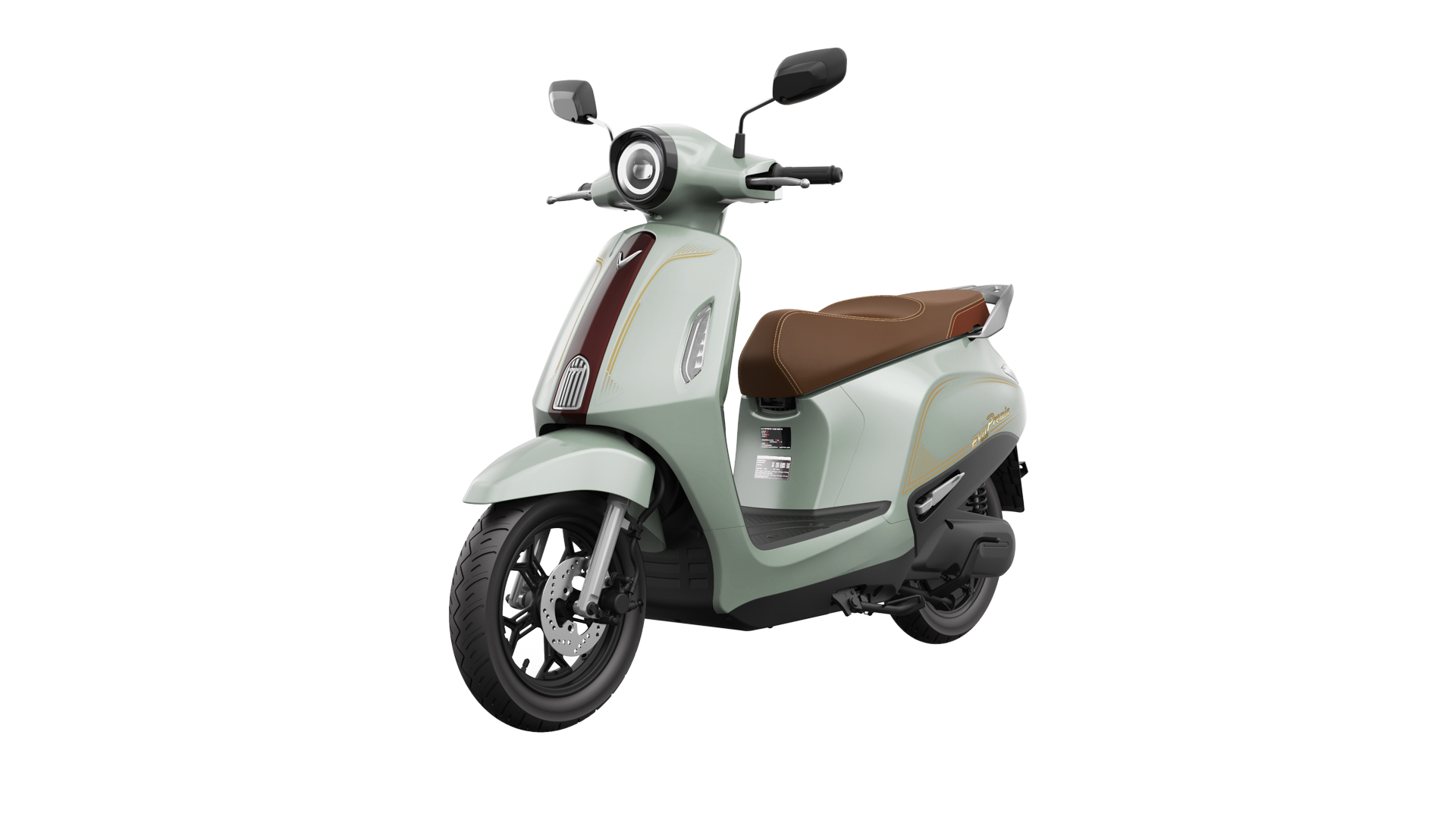 Hướng tới sự hiệu quả và kinh tế trong vận hành, Evo Grand thế hệ mới được trang bị động cơ Inhub 2.250 W cho tốc độ tối đa 70 km/h, đi cùng một pin cố định dung lượng 2,4 kWh đặt dưới sàn xe.