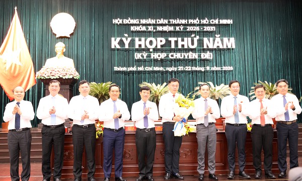 Ông Trương Minh Huy Vũ được bầu giữ chức Phó Chủ tịch UBND TP. Hồ Chí Minh