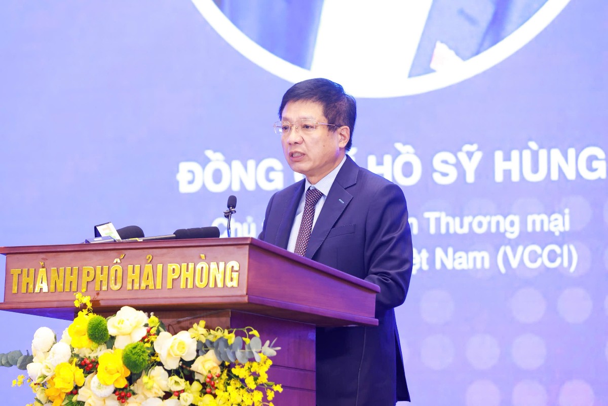 Ông Hồ Sỹ Hùng, Chủ tịch VCCI - Ảnh: Vũ Khuê.