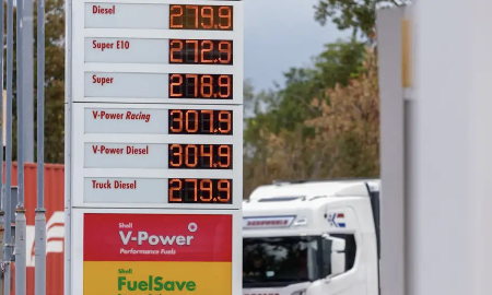 Giá xăng và dầu diesel ở châu Âu cao chưa từng thấy