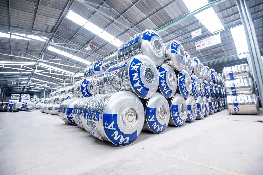 Bồn nước Tân Á - thương hiệu “quốc dân” được người Việt tin dùng hàng chục năm qua.