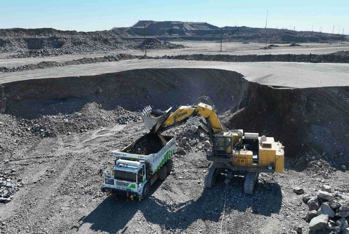 Một mỏ đất hiếm của Trung Quốc - Ảnh: China Daily.