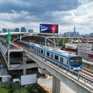 TP. Hồ Chí Minh sẽ công bố quy hoạch tổng thể, khởi công 3 tuyến metro mới - Ảnh tuyến metro số 1: Thiên An.
