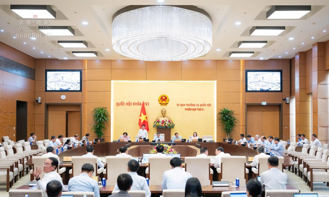 Toàn cảnh Phiên họp. Ảnh: Cổng thông tin điện tử Quốc hội.