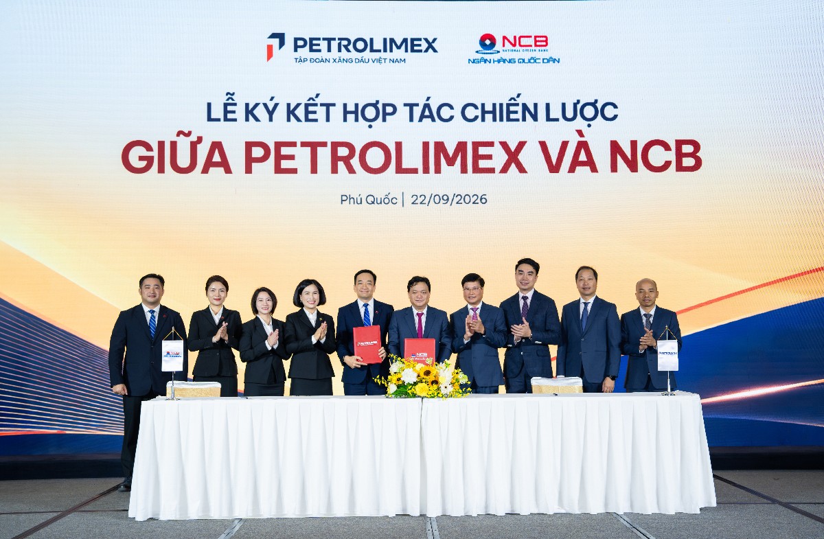 Ngân hàng NCB và Tập đoàn Petrolimex hợp tác chiến lược toàn diện.