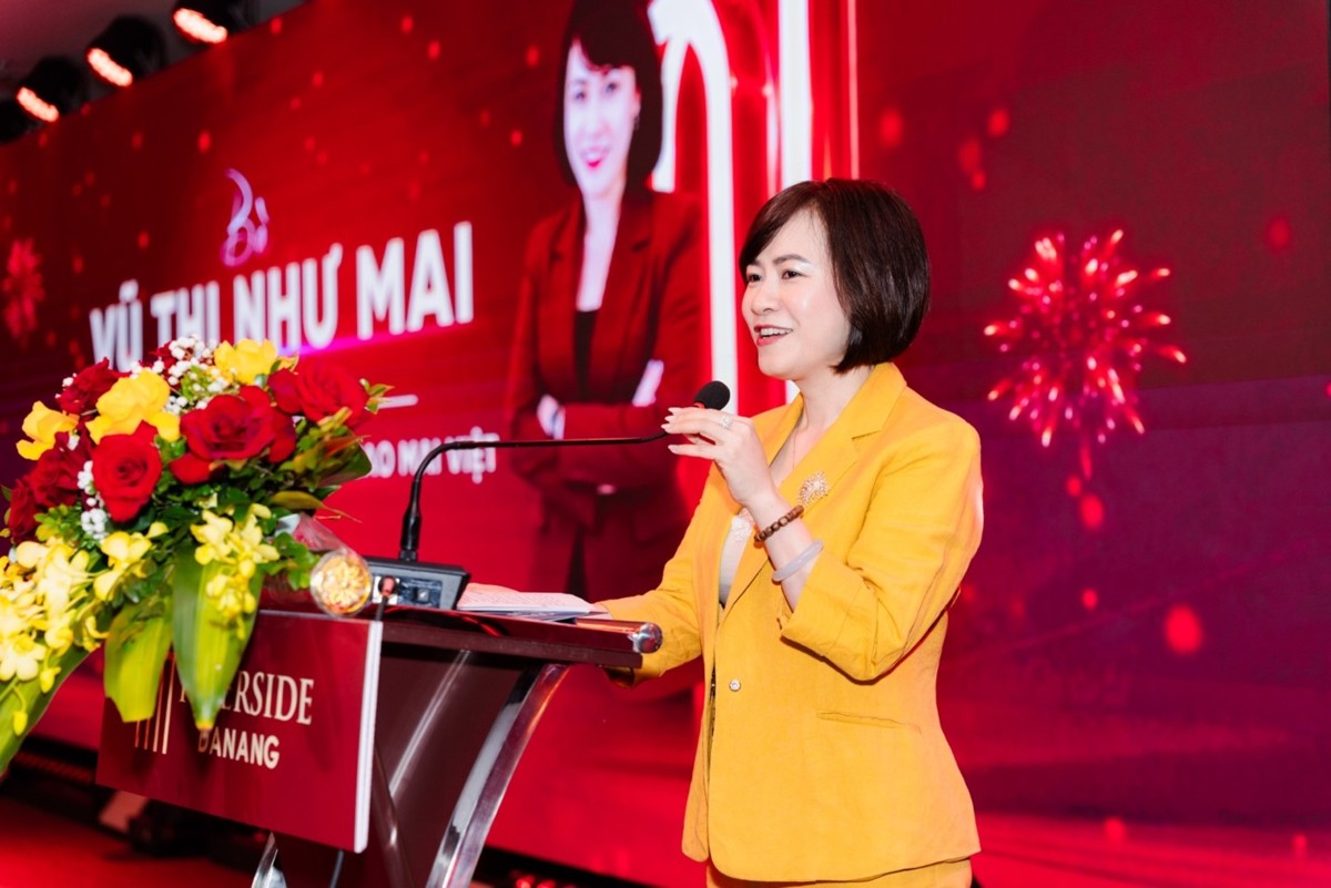 Đại diện đơn vị phát triển dự án chia sẻ về ý tưởng phát triển theo mô hình Work-Live-Resort độc đáo của M Riverside Danang.