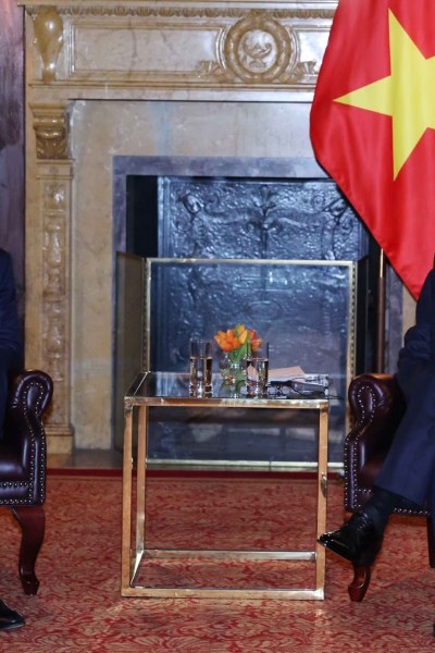 Top Vietnamese leader meets representatives of major US groups in New York