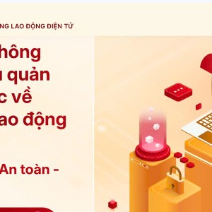 Nền tảng hợp đồng lao động điện tử. Ảnh chụp màn hình.