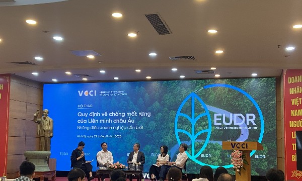 EUDR: Cơ hội cho hàng xuất khẩu Việt Nam chuẩn hoá chuỗi cung ứng