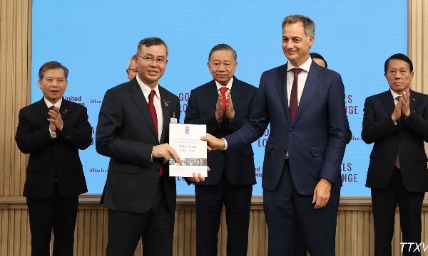Tổng Bí thư, Chủ tịch nước Tô Lâm dự lễ trao văn kiện, thỏa thuận hợp tác với các cơ quan của Liên hợp quốc