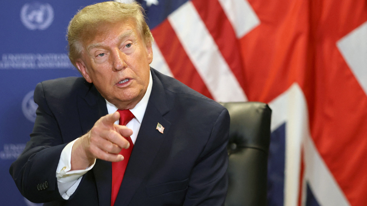 Tổng thống Mỹ Donald Trump - Ảnh: Getty Images