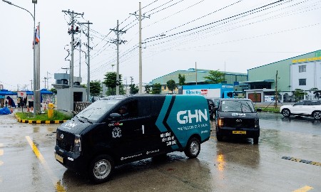 Giao Hàng Nặng đưa 25 xe tải điện vào vận hành, tự xây hạ tầng cho hành trình điện khí hóa đội xe
