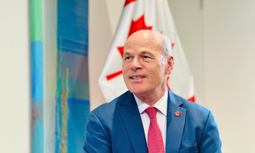 Đại sứ Canada tại Việt Nam Jim Nickel - Ảnh: chinhphu.vn/Hoàng Thuyên