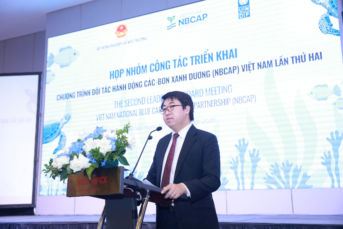 TS.Vũ Đức Đam Quang: "Nếu giai đoạn vừa qua tập trung nhiều hơn vào hình thành cơ chế, xây dựng nền tảng và xác định các định hướng, thì yêu cầu của giai đoạn tới là chuyển những nền tảng đó thành các hành động cụ thể, có sự phối hợp, có nguồn lực và khả năng tạo ra kết quả trên thực tế". Ảnh: UNDP