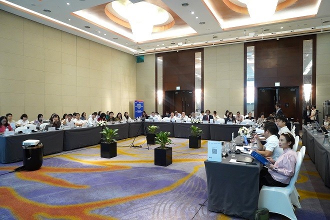 Toàn cảnh hội thảo. Ảnh: BHXH Việt Nam.