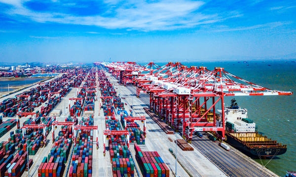Trung Quốc chiếm 40% xuất khẩu hàng hóa bằng container toàn cầu