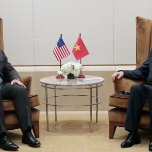Tổng Bí thư, Chủ tịch nước Tô Lâm tiếp ông Troy Rohrbaugh, Đồng Tổng Giám đốc toàn cầu Ngân hàng JPMorgan Chase - Ảnh: TTXVN