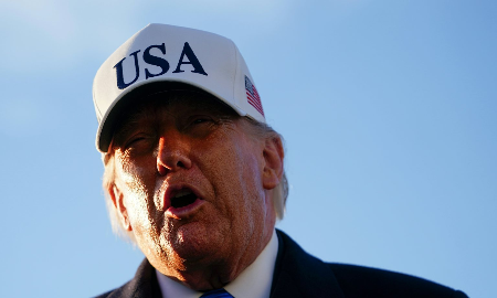 Tổng thống Mỹ Donald Trump - Ảnh: Getty Images