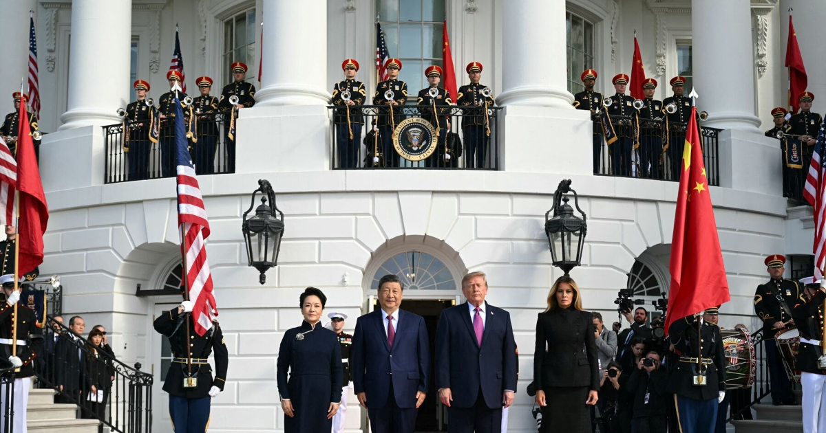 Tổng thống Donald Trump chủ trì lễ đón Chủ tịch Tập Cận Bình, thượng đỉnh Mỹ - Trung bắt đầu