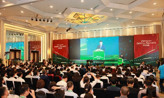 Toàn cảnh Hội thảo - Triển lãm VDF 2026. Ảnh: BTC.