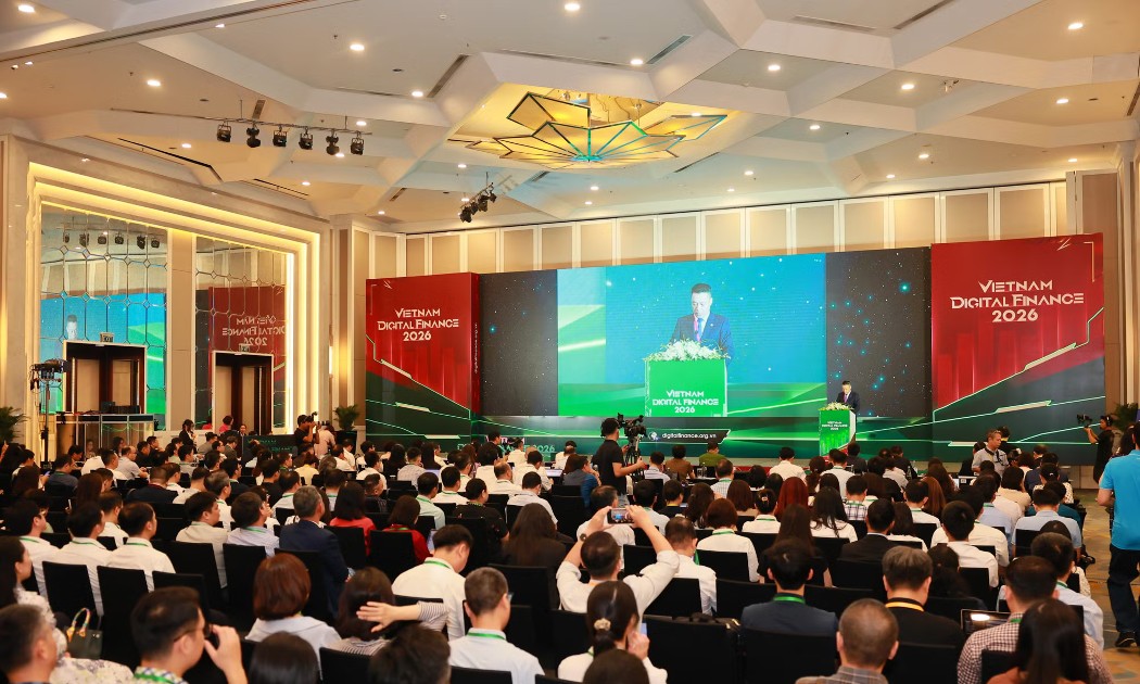 Toàn cảnh Hội thảo - Triển lãm VDF 2026. Ảnh: BTC.