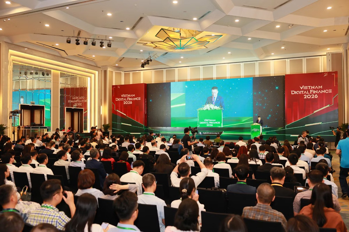 Toàn cảnh Hội thảo - Triển lãm VDF 2026. Ảnh: BTC.