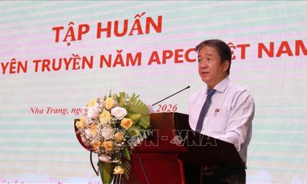 Công tác thông tin, tuyên truyền APEC 2027 phải đi trước, từ sớm, từ xa