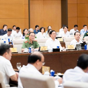 Quang cảnh Phiên họp. Ảnh: Cổng thông tin điện tử Quốc hội.